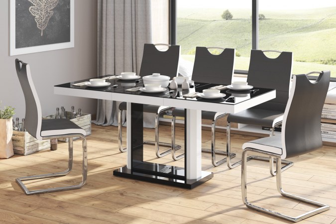 QUADRO 120 table (high gloss)